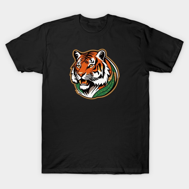 Majestic Tiger T-Shirt by ReggaeArtGifts